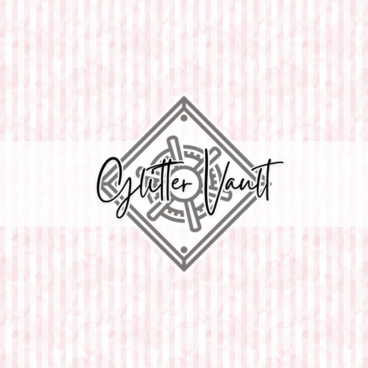 #7205 - Pastel Stripes Vinyl Print - Small