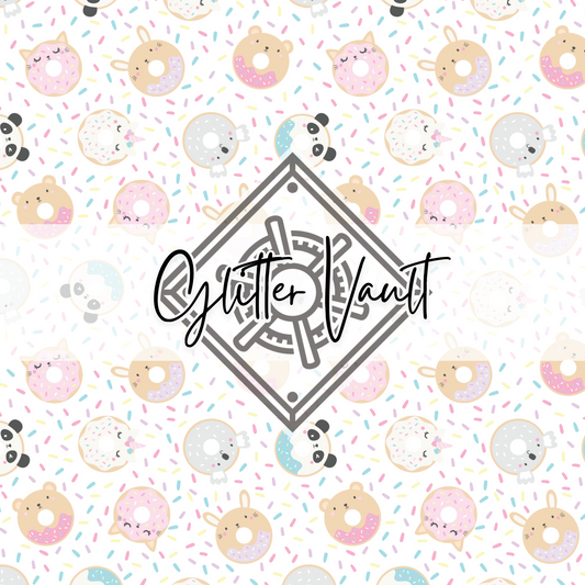 #7230 - Doughnutty - Sprinkles -  Vinyl Print