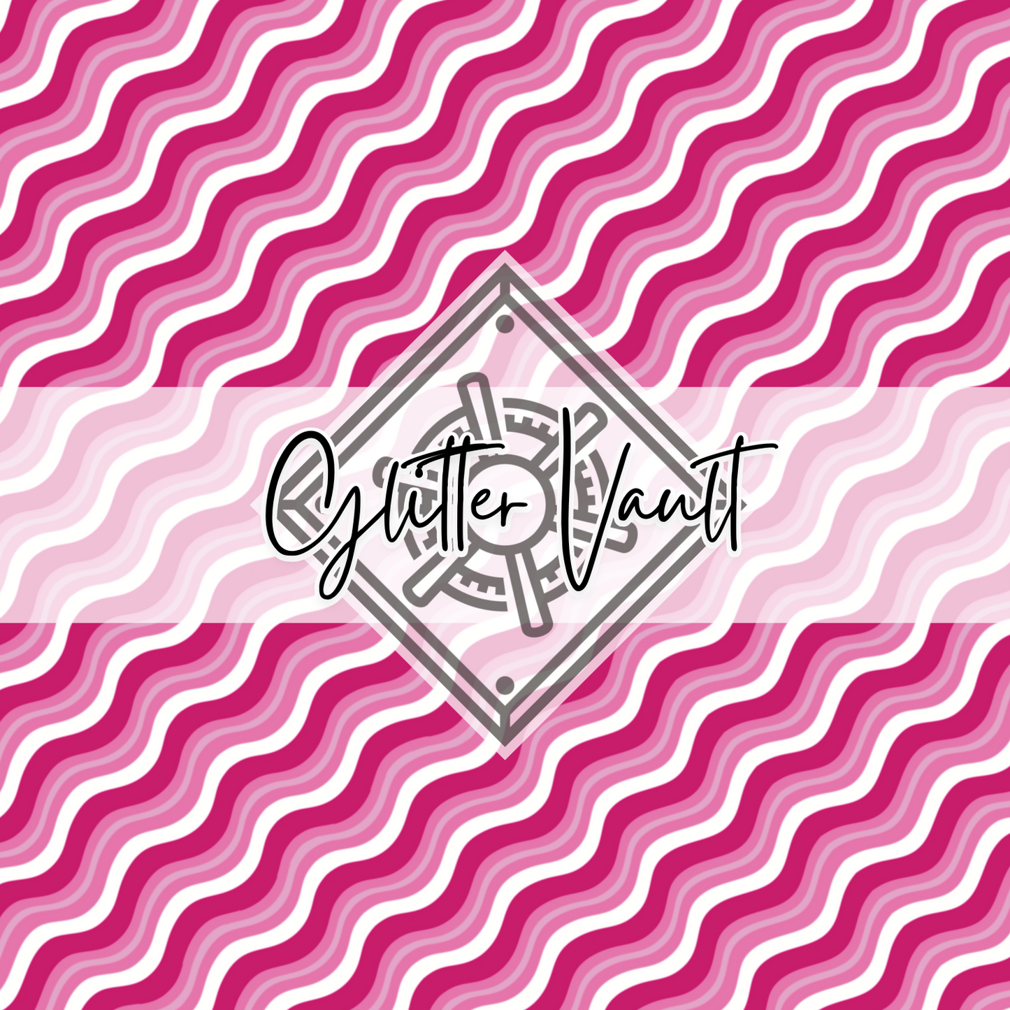 #7235 - Squiggles - Diagonal -  Vinyl Print