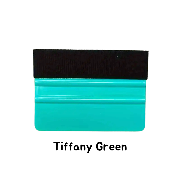 Vinyl Scraper with felt edge