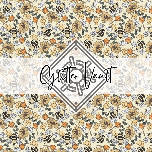 #4109 - Honey Bees Vinyl Print