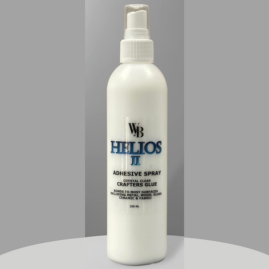 HELIOS II Crystal Clear – Adhesive SPRAY Glue