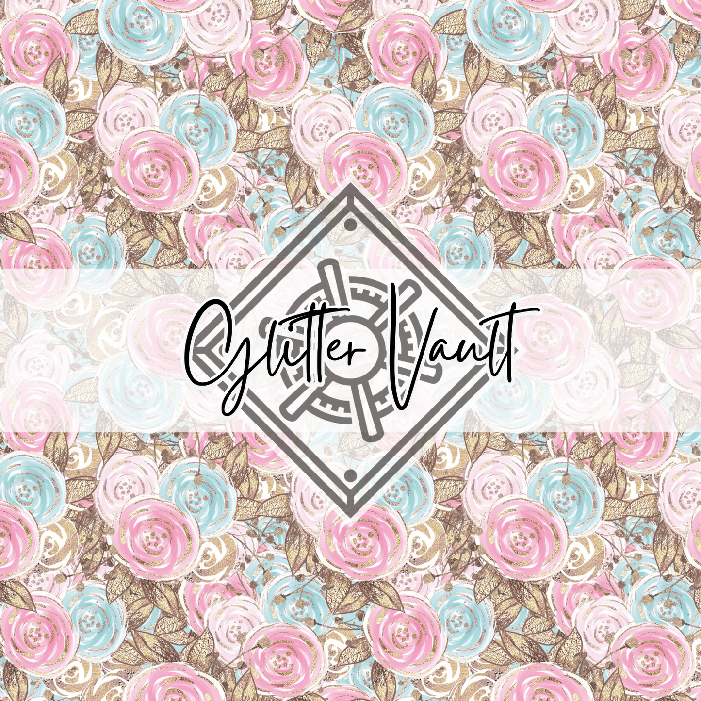 #1032 - Romantic Flower Vinyl Print