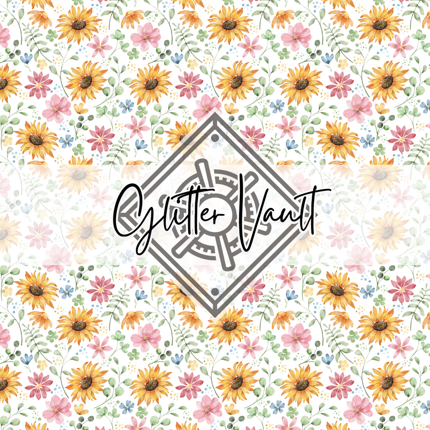 #1033 - Floral Vinyl Print