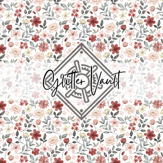 #1036 - Floral Vinyl Print