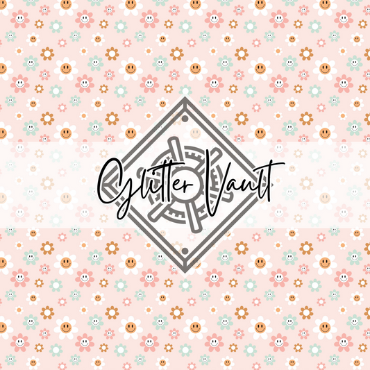 #1041 - Groovy Daisy Vinyl Print