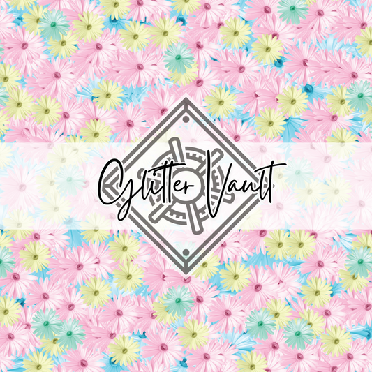 #1047 - Floral Vinyl Print