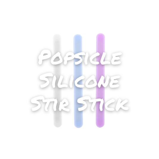 Silicone Reusable Epoxy Mixing Stick - Popsicle Style