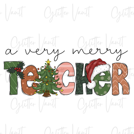 A Very Merry Teacher -  Digital Download