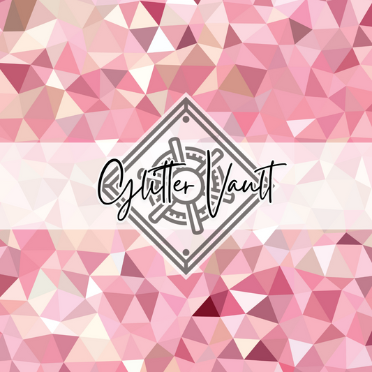 #2015 - Geo Triangles Vinyl Print