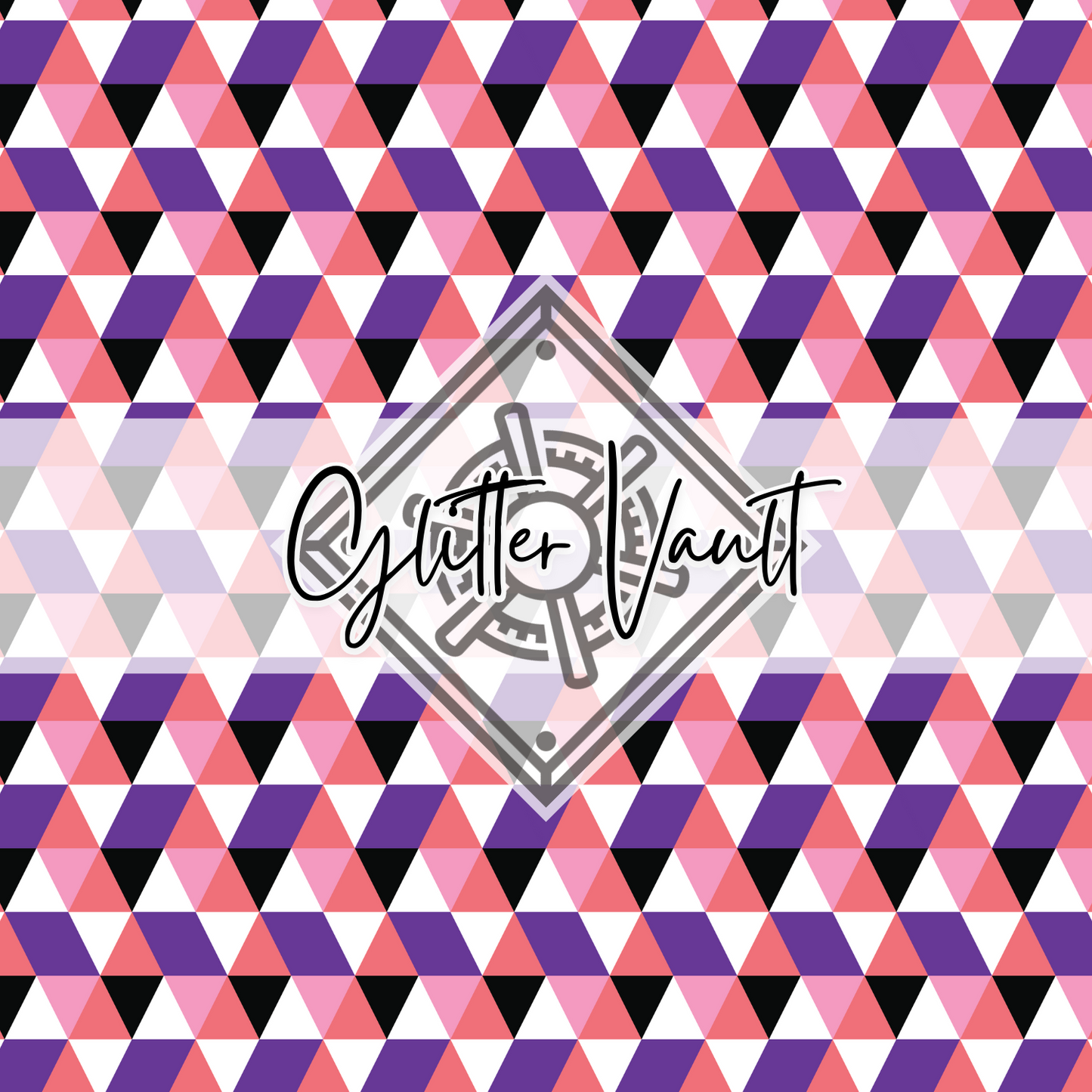 #2038 - Triangles Vinyl Print