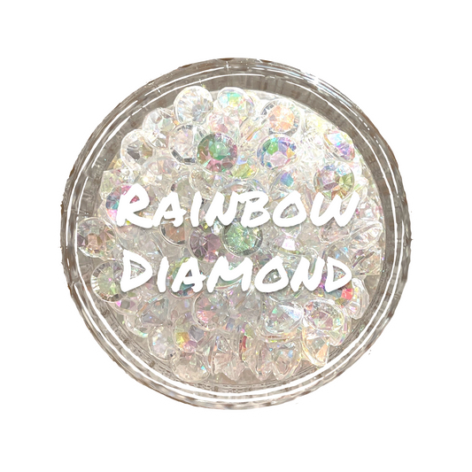 Rainbow Diamonds - Acrylic Gems