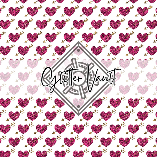 #3408 - Hearts Vinyl Print - Large