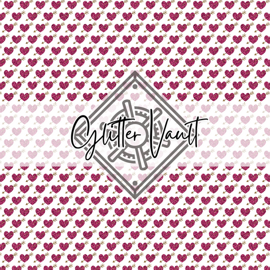 #3409 - Hearts Vinyl Print - Small