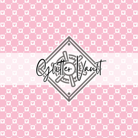 #3420 - Square Hearts Vinyl Print