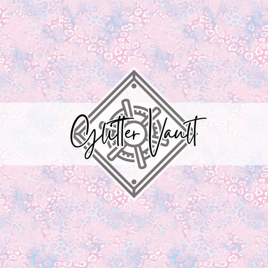 #4006 - Pastel Leopard Vinyl Print - Small