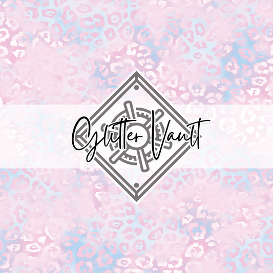 #4007 - Pastel Leopard Vinyl Print - Large