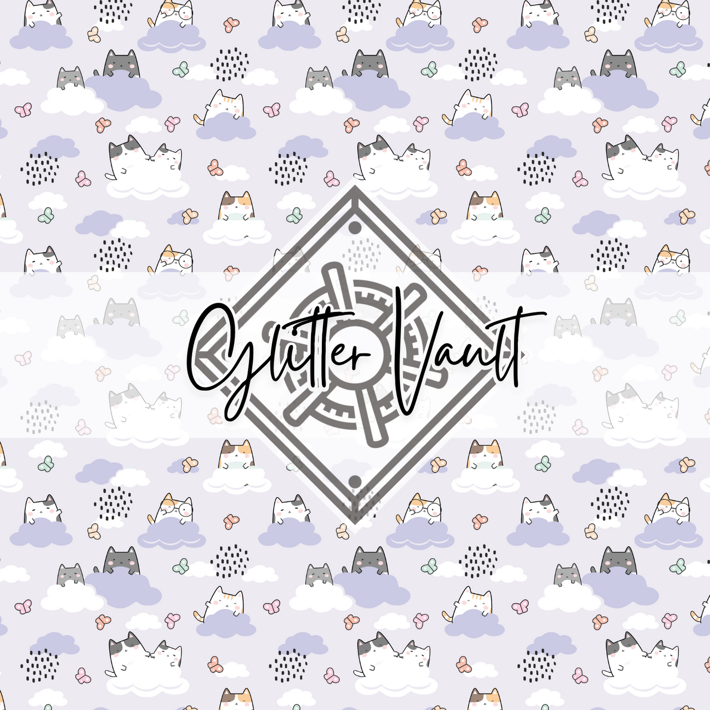 #4035 - Sleepy Kitty Vinyl Print