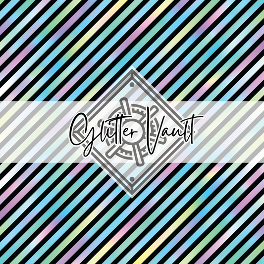 #7037 - Stripes Vinyl Print - Large