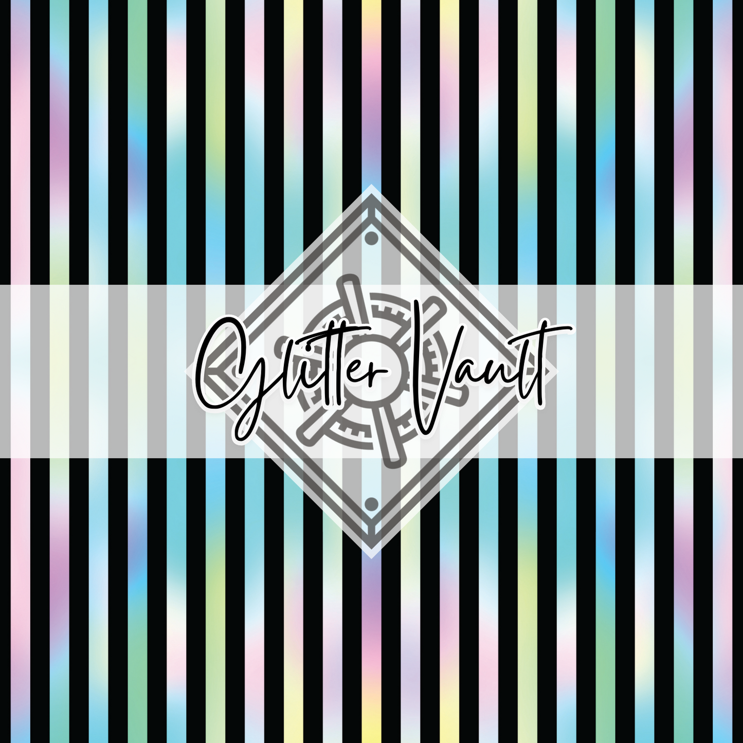#7040 - Stripes Vinyl Print - Large