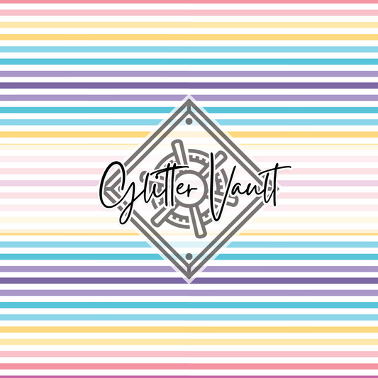 #7062 - Stripes Vinyl Print - Small