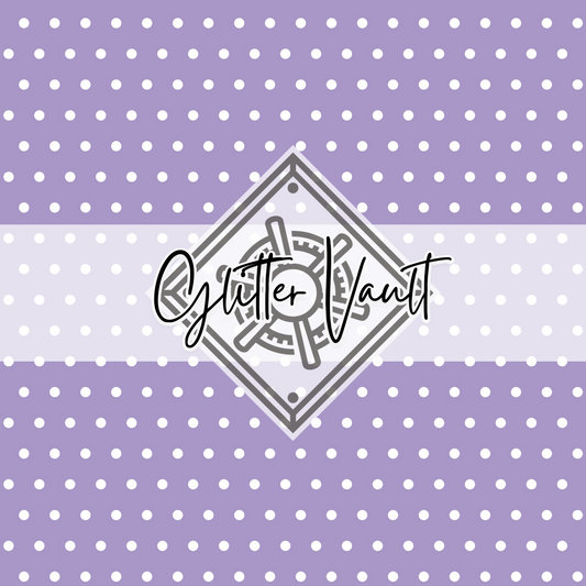 #7066 - Purple Polka Dot Vinyl Print