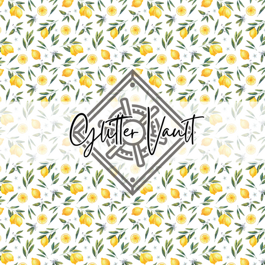 #7077 - Lemon Vinyl Print - Small