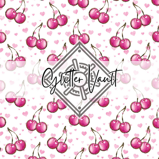 #7084 - Cherry Pie Vinyl Print - Large