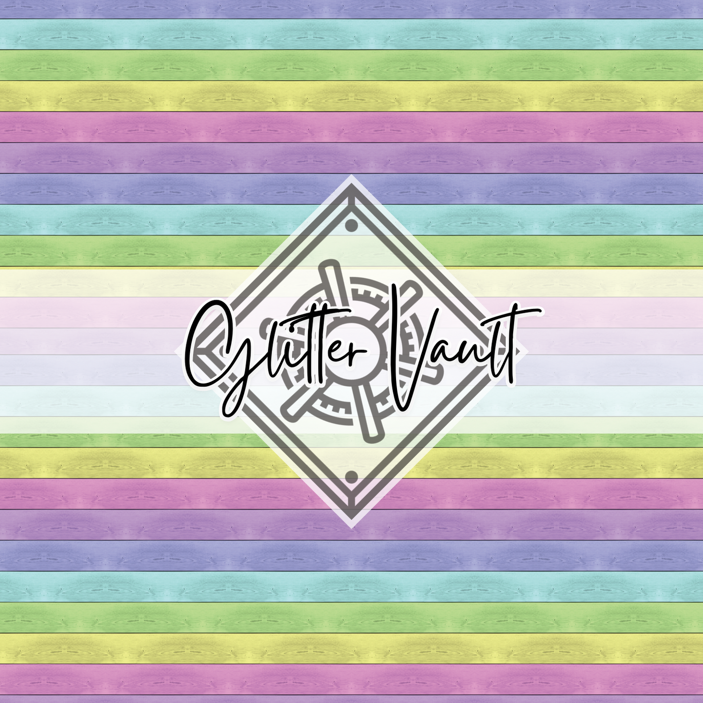 #7092 - Stripes Vinyl Print - Large