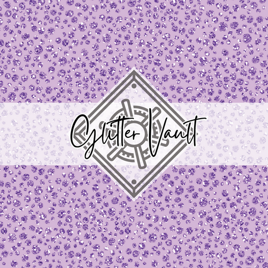 #7094 - Purple Glitter Spots Vinyl Print