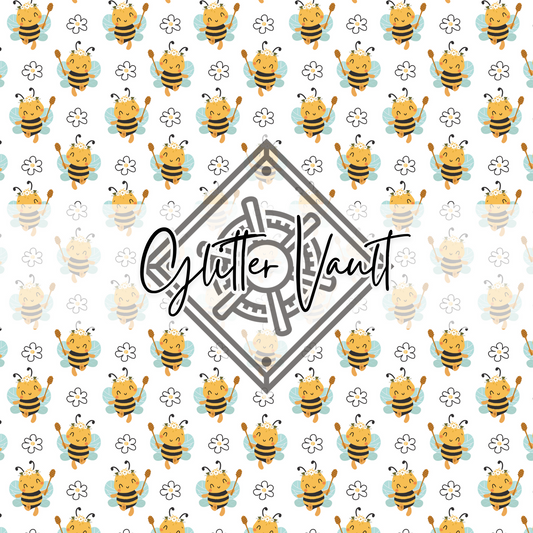 #7106 - Bee Vinyl Print