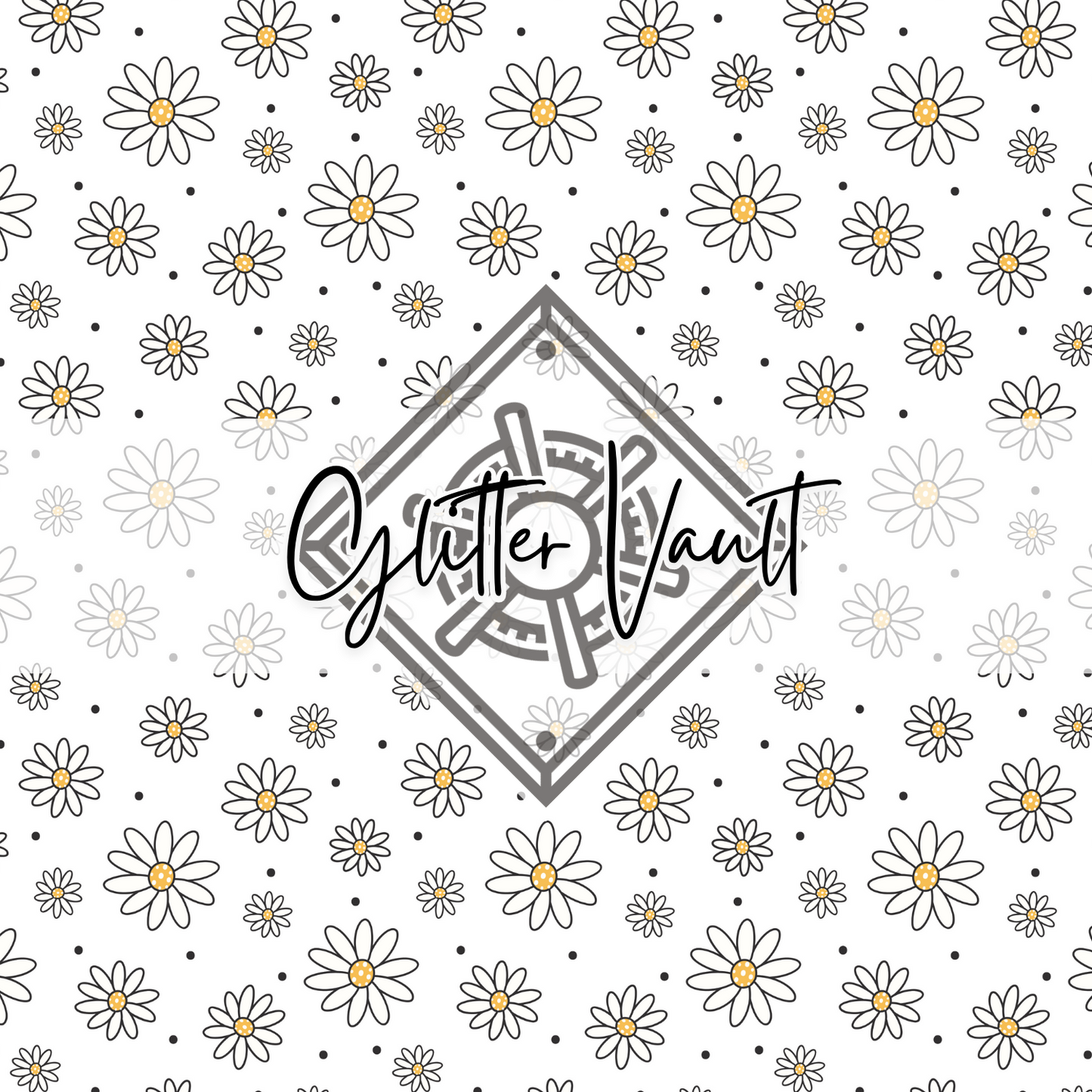 #7108 - Daisy Vinyl Print