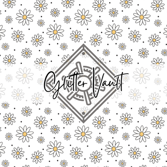 #7108 - Daisy Vinyl Print