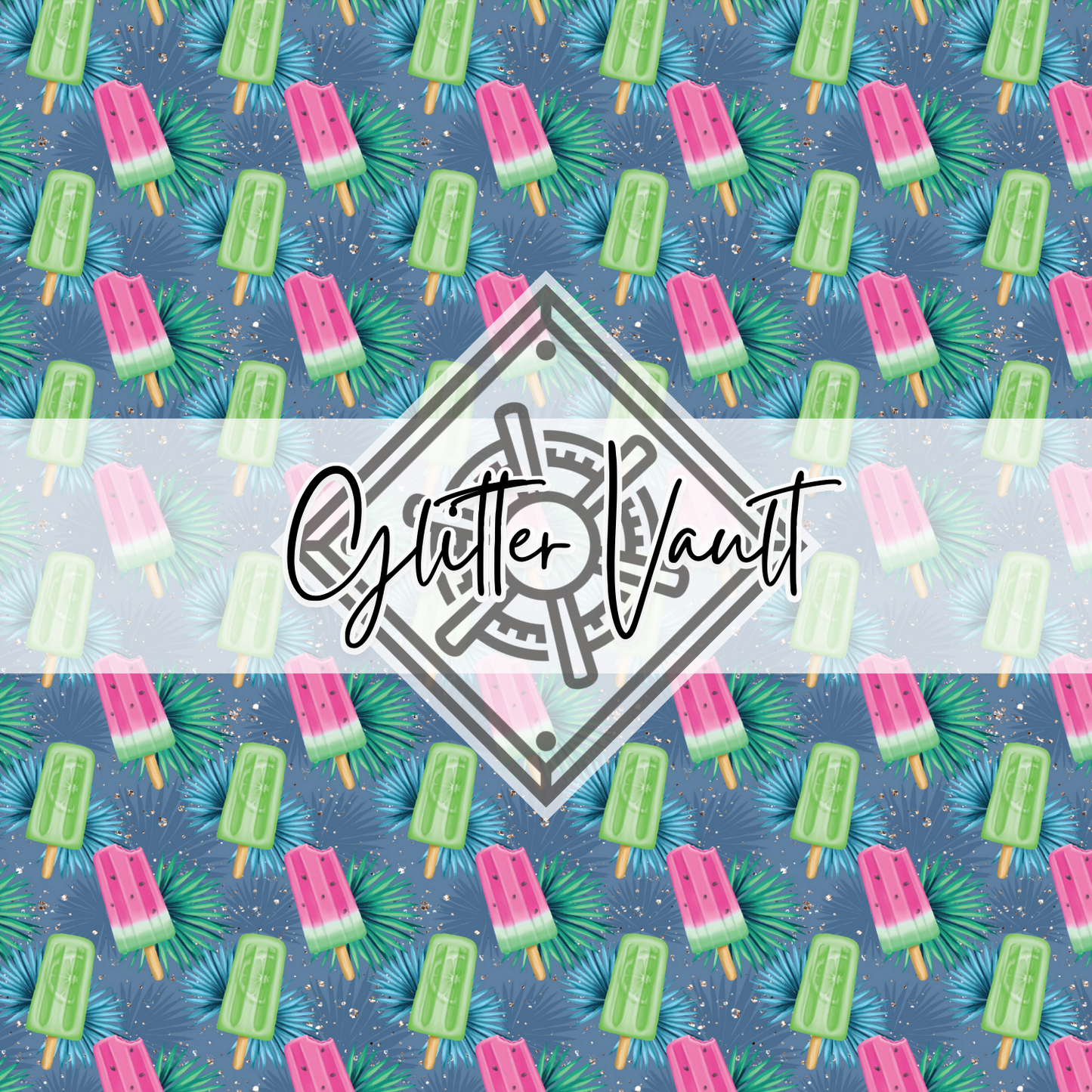 #7117 - Ice Block Vinyl Print