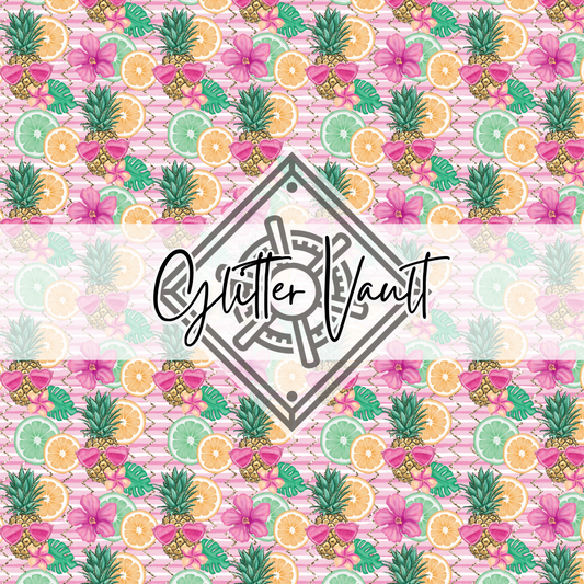 #7119 - Summer Fruits Vinyl Print