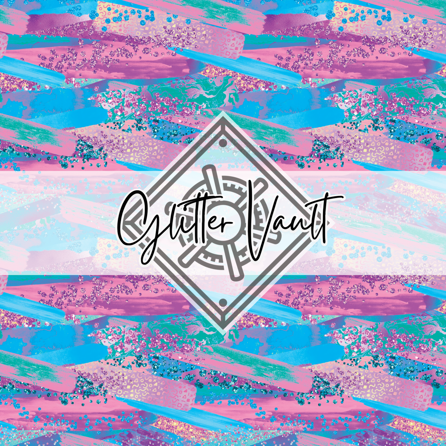 #7120 - Brush Stroke Vinyl Print