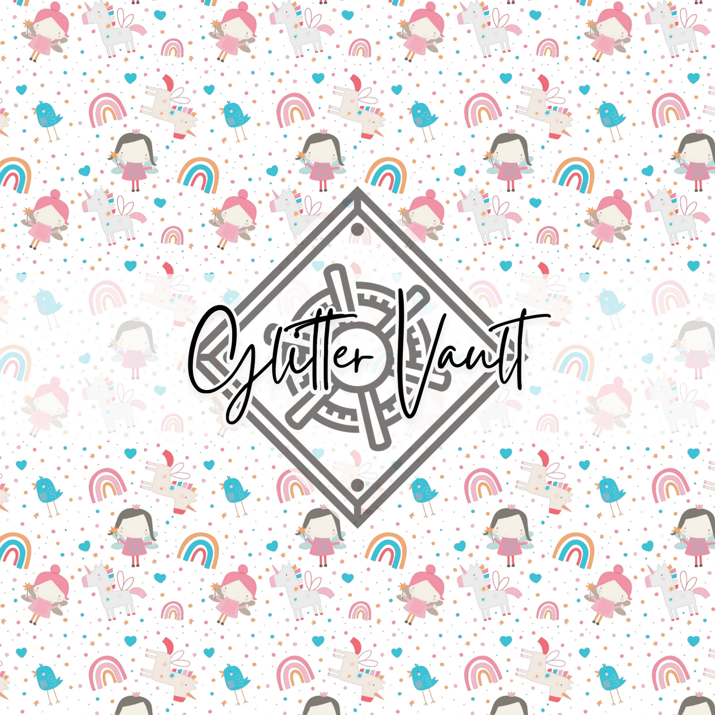 #7121 - Fairyland Vinyl Print - EXCLUSIVE Design