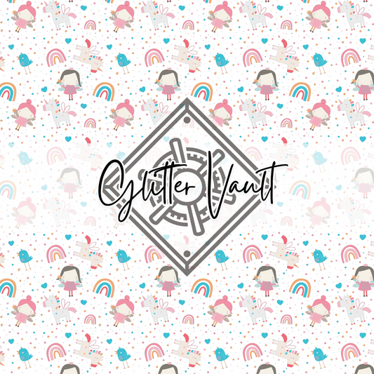 #7121 - Fairyland Vinyl Print - EXCLUSIVE Design