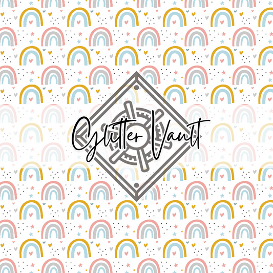 #7129 - Rainbows Vinyl Print