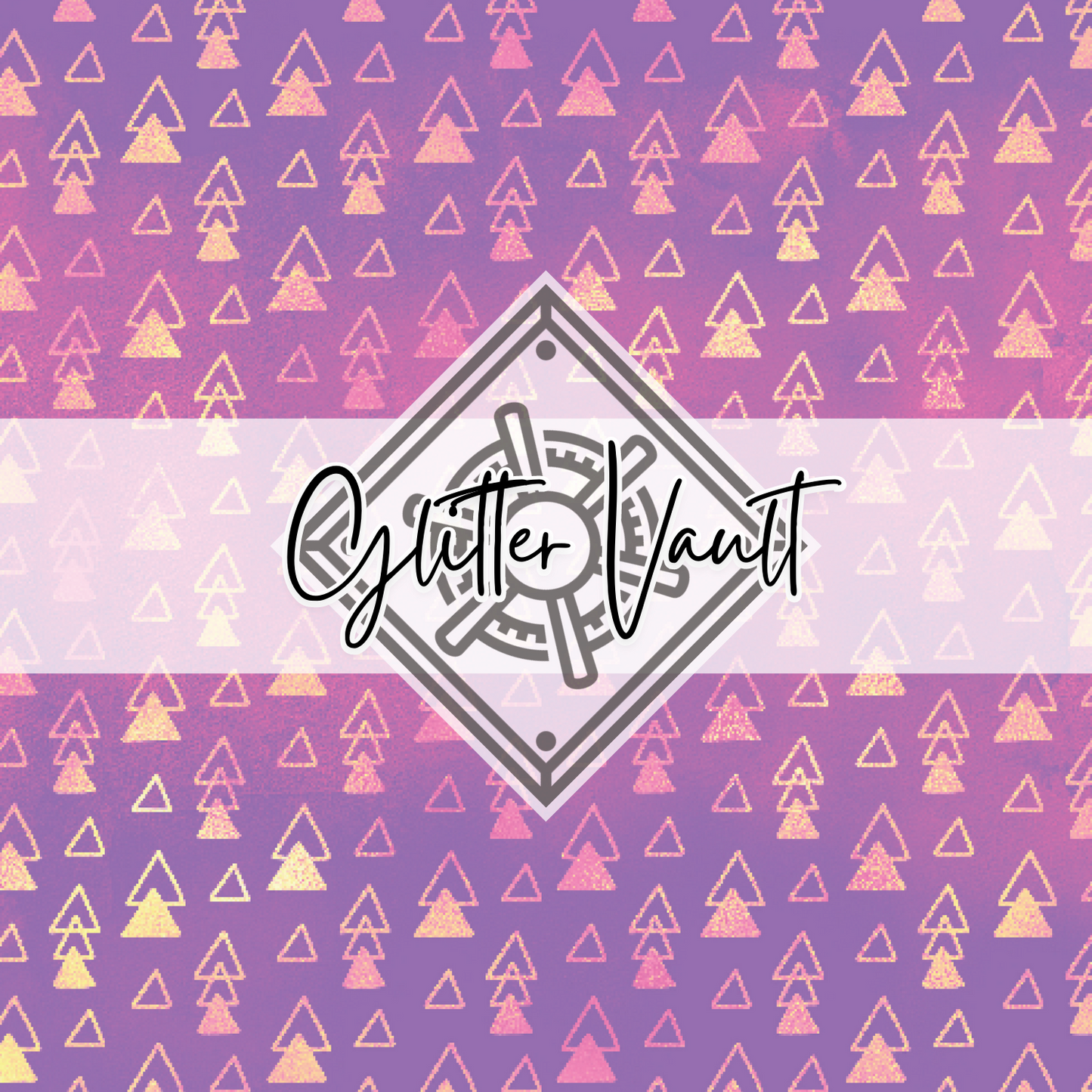 #7132 - Triangles Vinyl Print