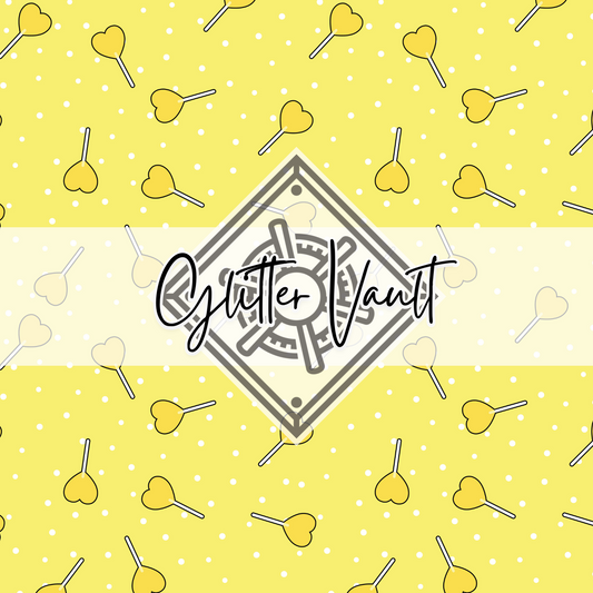 #7171 - Lollypop Hearts Vinyl Print