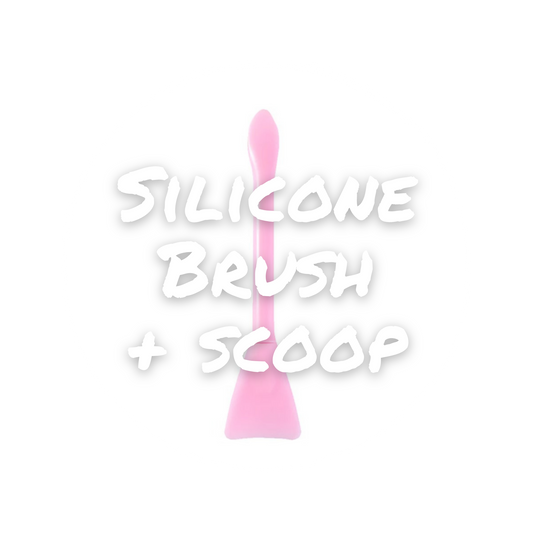 Silicone Brush with scoop