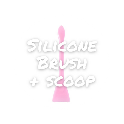 Silicone Brush with scoop