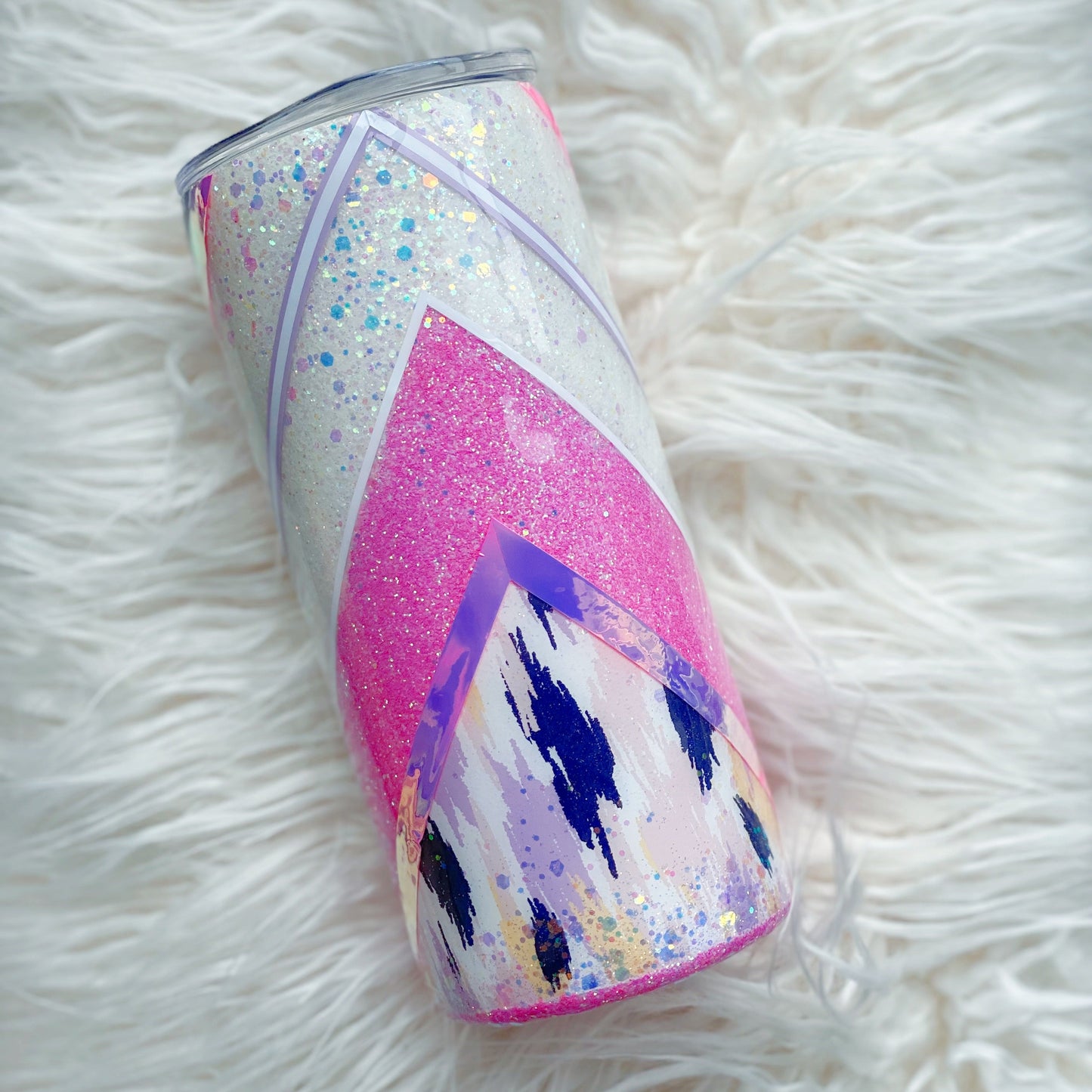 Paint Splatter V-split Tumbler