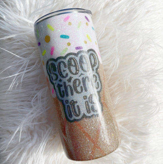 Ice Cream drip Tumbler